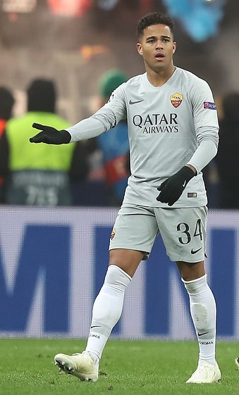 Justin Kluivert AS Roma jersey