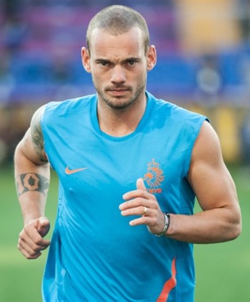 Wesley Sneijder Netherlands warm-up jersey