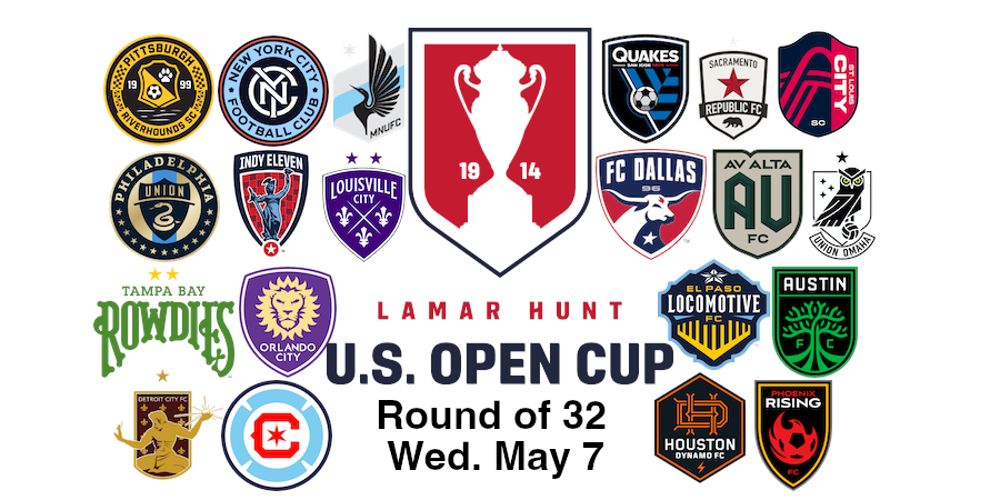 U.S. Open Cup – Round of 32, May 7 Preview