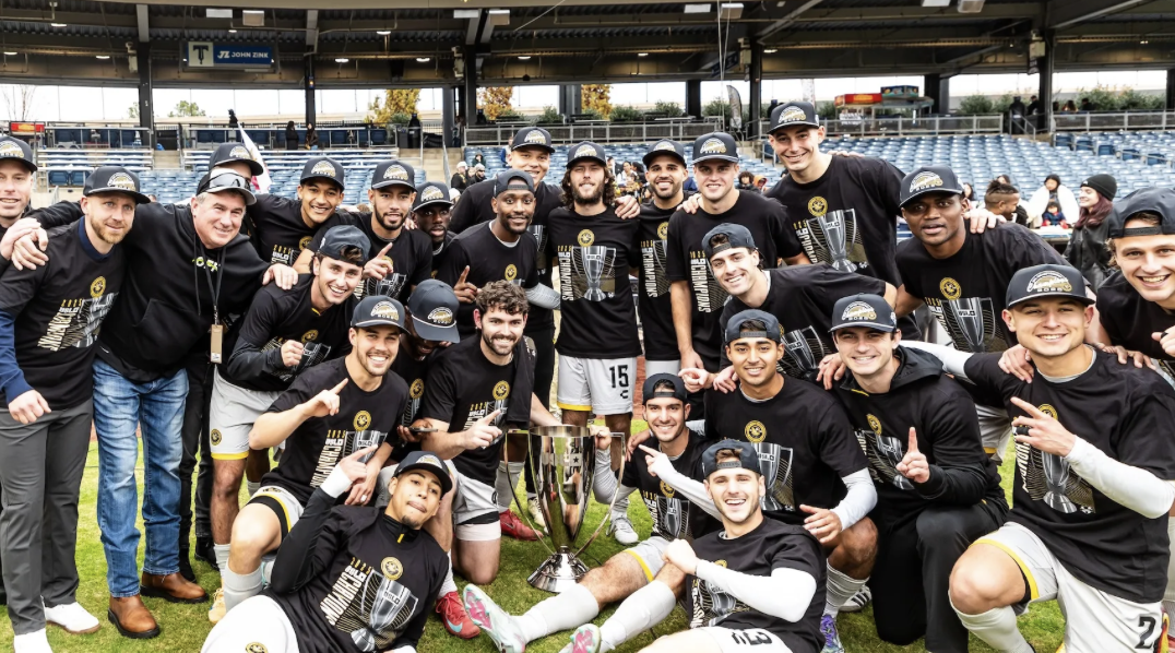 USL Championship Crowns a Winner in Yellow and Black