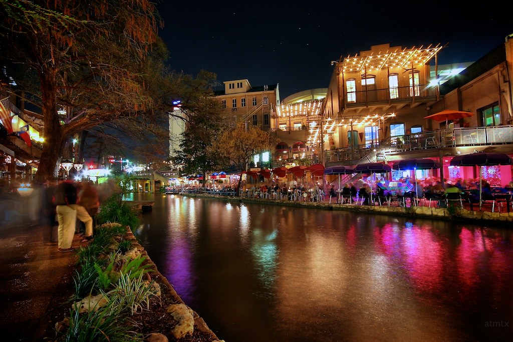 Riverwalk at Night