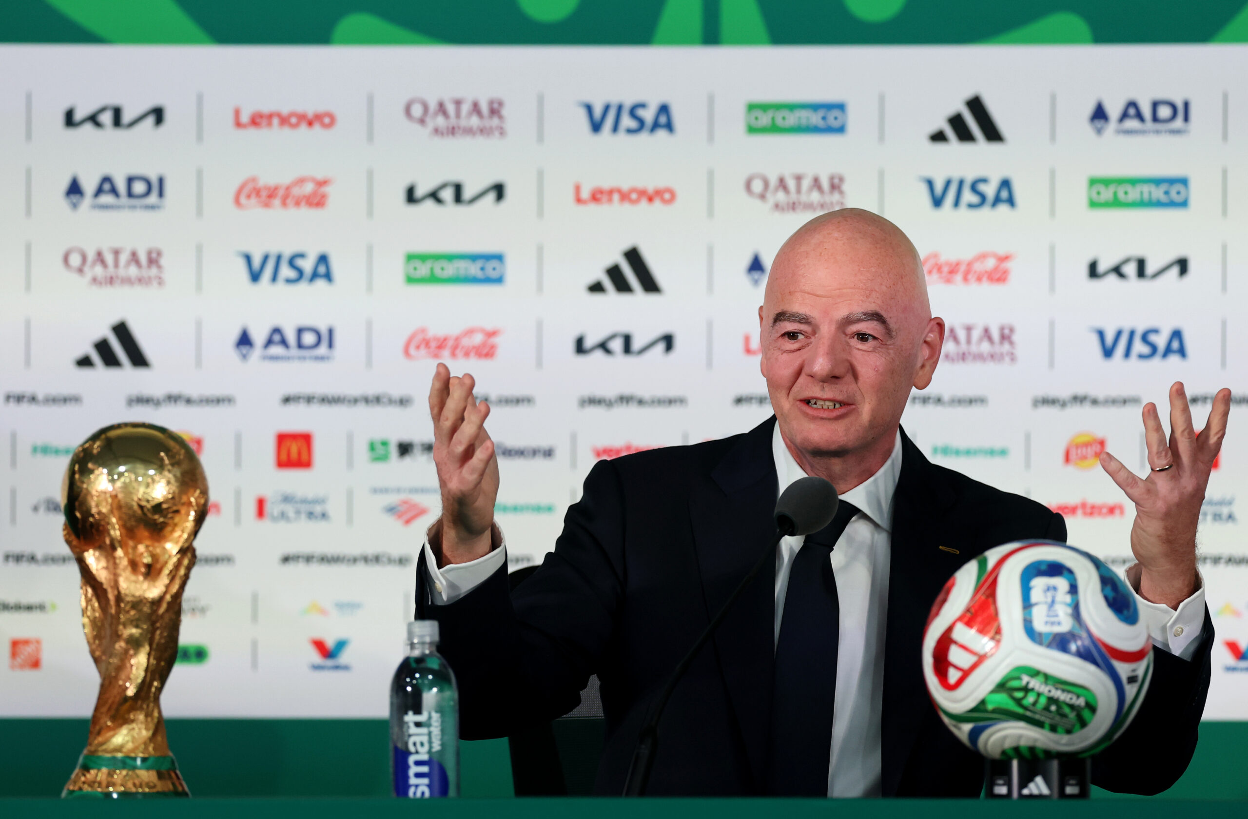 Infantino On the Eve of the Cup: Peace, Trust and a Magical World Cup