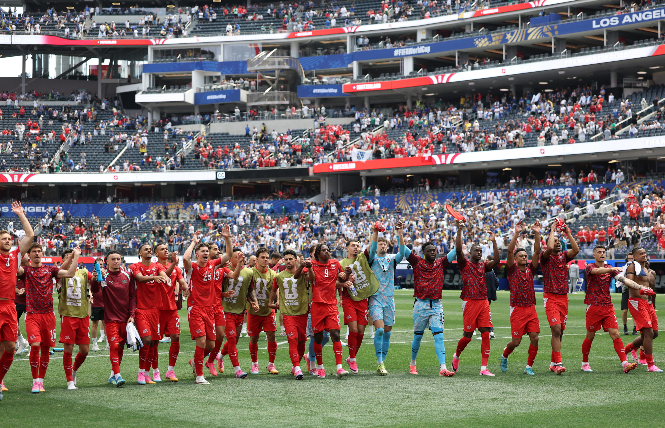 Switzerland get the job done against Bosnia