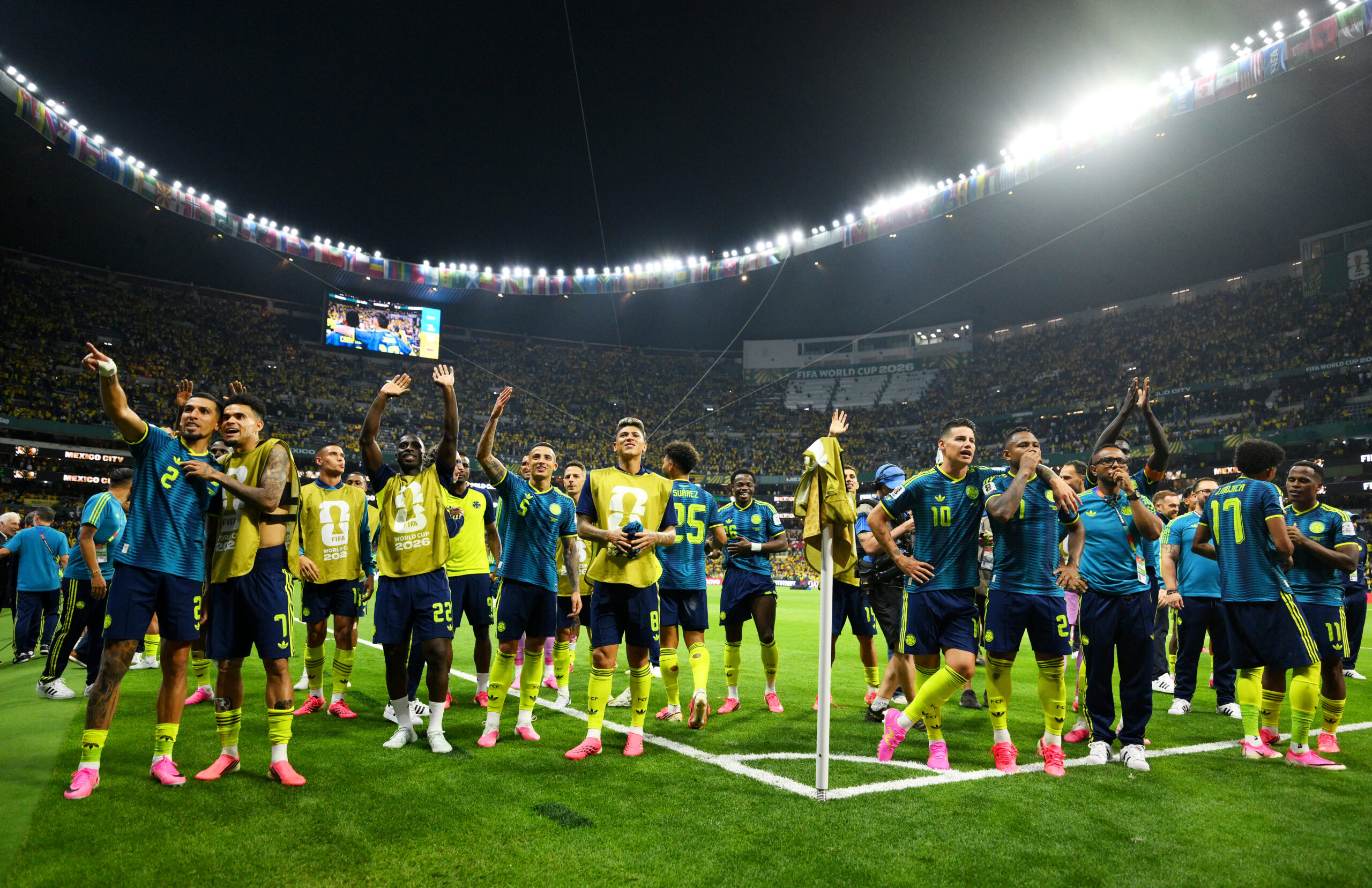 Colombia wins opener against Uzbekistan