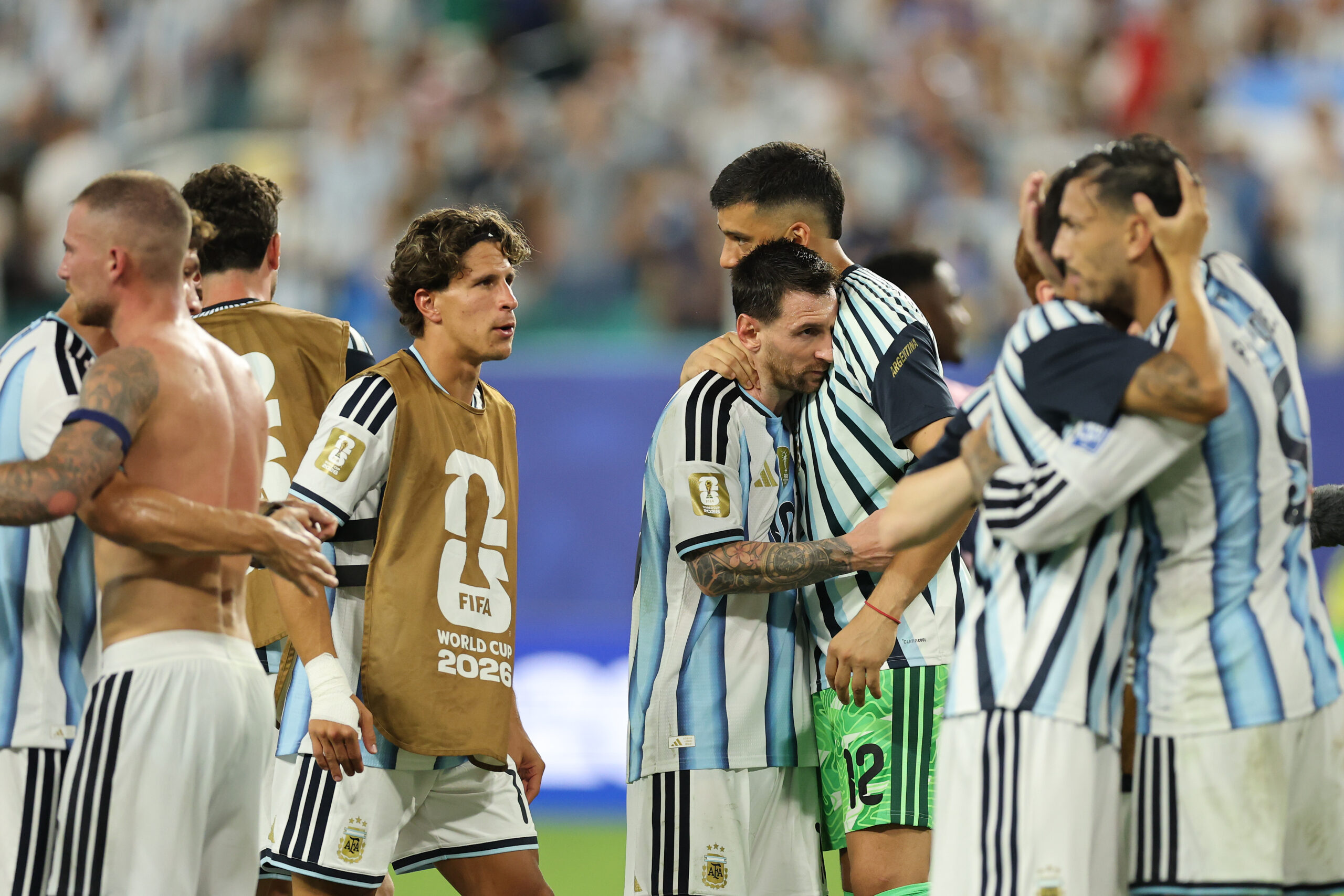 Argentina fend off Cape Verde in extra time.