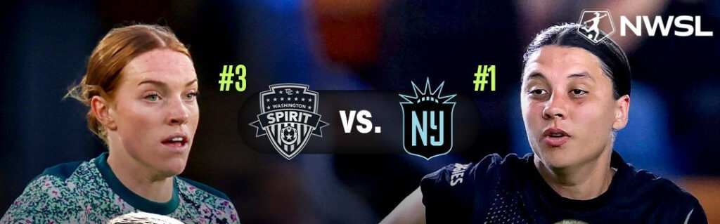 Washington Spirit (#3) vs. Gotham FC (#1)